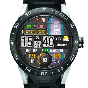 FS 133 Digital Watch Face For  screenshot 9