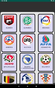 Emblems Football Federations screenshot 10