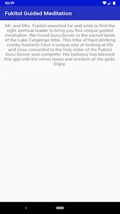 Fukitol Guided Meditation screenshot 2