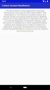 Fukitol Guided Meditation screenshot 3