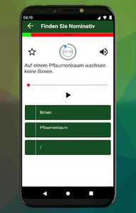 Übungen Dativ Akkusativ Geniti screenshot 1