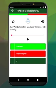 Übungen Dativ Akkusativ Geniti screenshot 3