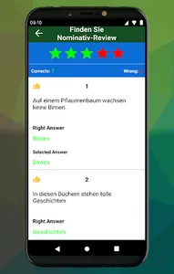 Übungen Dativ Akkusativ Geniti screenshot 4