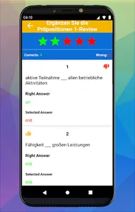 Verben mit Praposition mit Aud screenshot 5