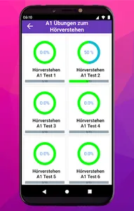 Übungen Grammatik mit Hören A1 screenshot 1