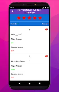 Übungen Grammatik mit Hören A1 screenshot 4