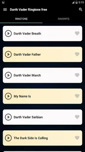 darth vader ringtone screenshot 1