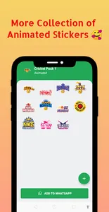 Funny Cricket Animated Sticker screenshot 4