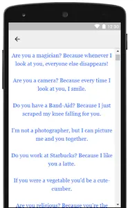 FUNNY PICKUP LINES screenshot 2