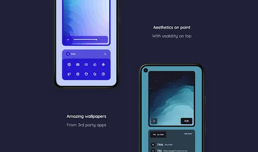 Futura KLWP screenshot 2