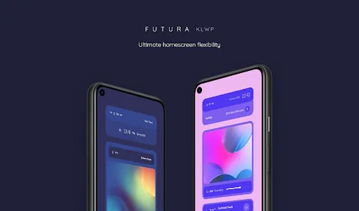 Futura KLWP screenshot 3