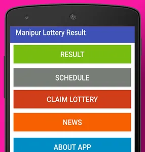 Manipur State Lottery Result screenshot 0