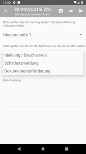Mieterportal Wohnbau Germershe screenshot 1