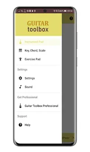 Guitar Toolbox - chords/scales screenshot 2