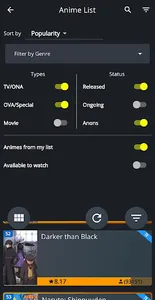 Aninet - Anime list screenshot 4