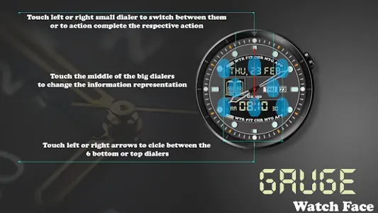 Gauge Watch Face screenshot 1