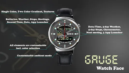 Gauge Watch Face screenshot 4