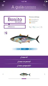 A guía de especies pesqueiras screenshot 1