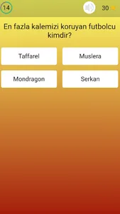 Galatasaray Information Quiz screenshot 2