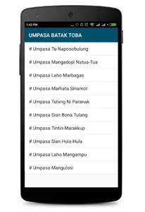 Umpasa dan Adat Batak Toba screenshot 3