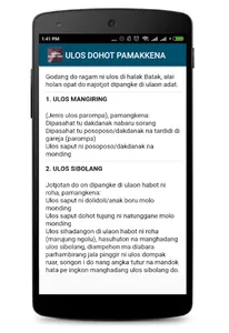 Umpasa dan Adat Batak Toba screenshot 4
