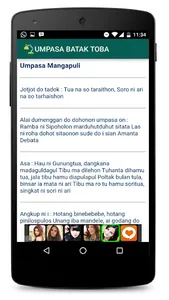 Umpasa dan Adat Batak Toba screenshot 8