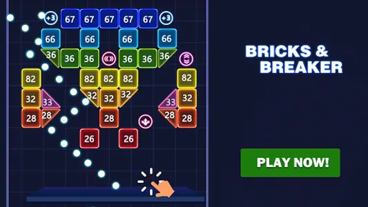 Brick Ball Fun-Crush blocks screenshot 0