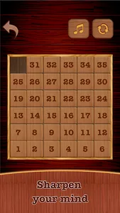 Wooden 15 Puzzle ! Number Slid screenshot 2