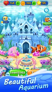 Ocean Fish Aquarium Match 3 screenshot 3