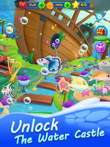 Ocean Fish Aquarium Match 3 screenshot 9