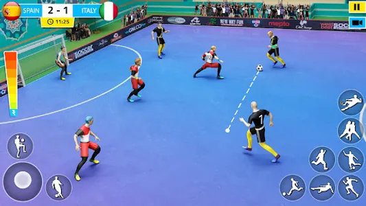 Indoor Futsal: Football Games screenshot 0