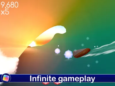 Infinite Surf: Endless Surfer. screenshot 5