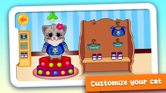 Cat games for kids: shop games screenshot 13