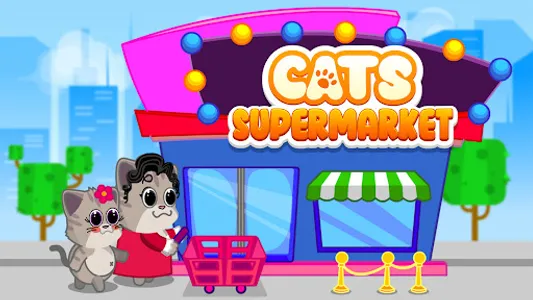 Cat games for kids: shop games screenshot 15