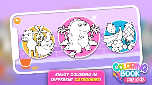 Coloring Book For Kids screenshot 1