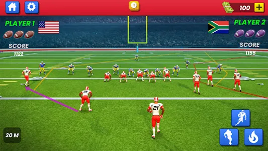 Football Kicks: Rugby Games screenshot 0