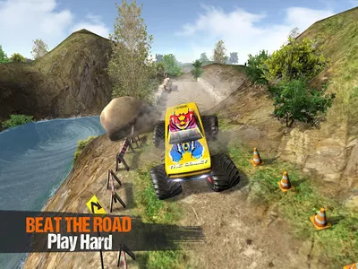 Monster Truck Parking Game screenshot 9