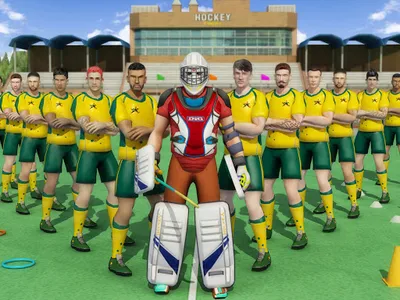 Field Hockey Game screenshot 8