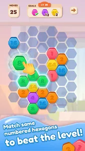 Hexa Merge screenshot 0