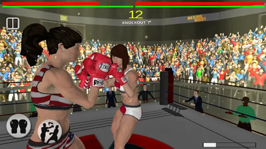 Real 3D Women Boxing screenshot 11