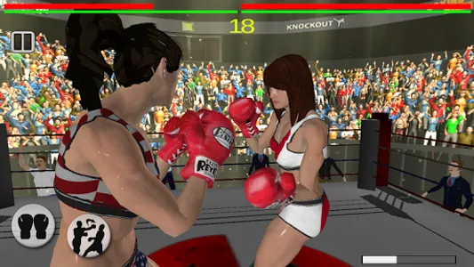 Real 3D Women Boxing screenshot 12