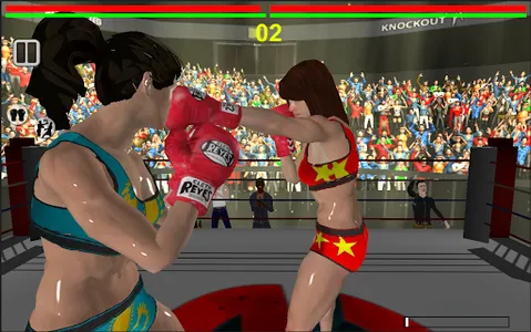 Real 3D Women Boxing screenshot 16