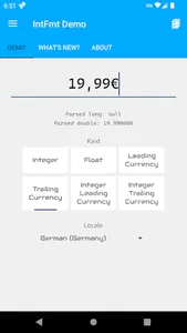 IntFmt Demo screenshot 0