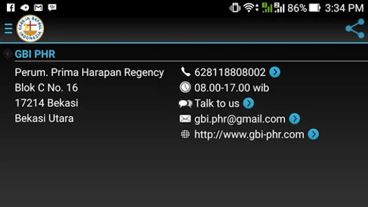 GBI PHR screenshot 2