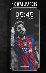 Messi HD wallpaper screenshot 5