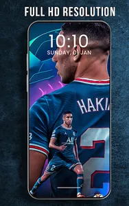 Achraf Hakimi Wallpapers HD screenshot 0