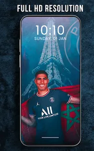 Achraf Hakimi Wallpapers HD screenshot 4