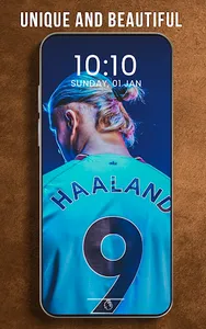Erling Haaland Wallpaper 4K screenshot 0