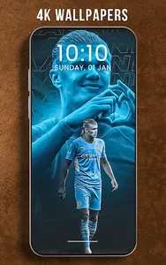 Erling Haaland Wallpaper 4K screenshot 1