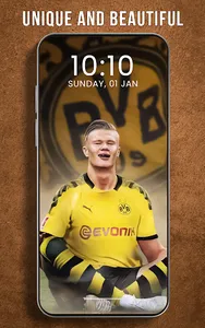 Erling Haaland Wallpaper 4K screenshot 5